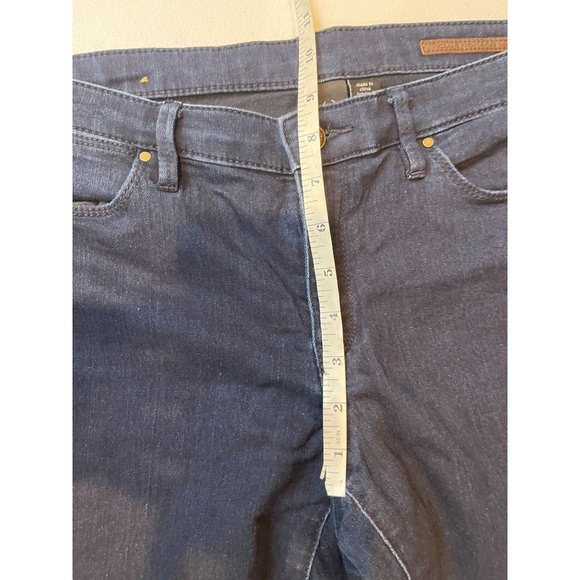 Club Monaco Womens Jeans Straight Leg Mid Rise Five Design Pockets Blue Size 30 - Picture 4 of 11